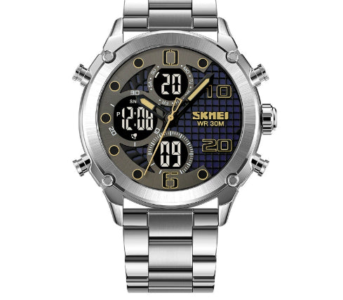 Reloj Deportivo Hombre Doble Movimiento Electrónico Multifuncional - Image 15