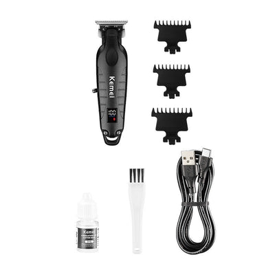 Cortadora de Cabello Profesional con Pantalla LCD y Cabezal de Aceite - Image 5