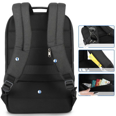 Mochila Descompresiva de Gran Capacidad con Correa de Hombro - Image 9