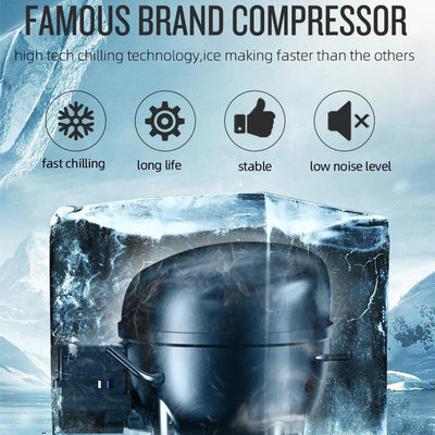 Máquina Dispensadora de Hielo 3 en 1 - 16kg Capacidad Diaria - Image 12