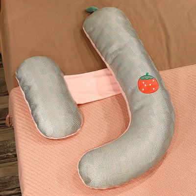 Almohada de Ratán Ice Silk para Embarazadas - Image 5