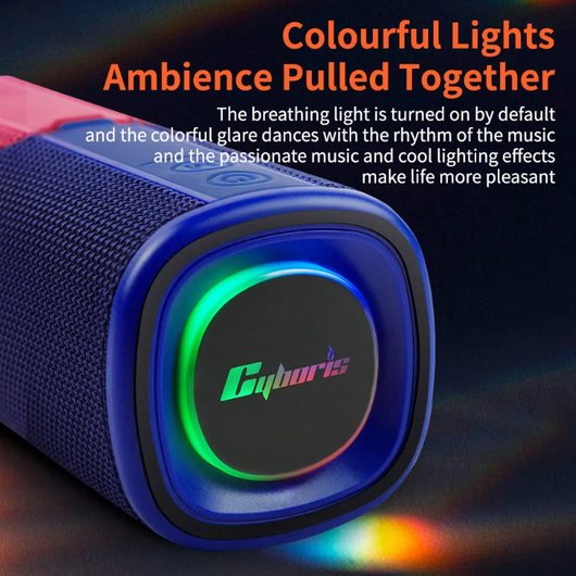 Parlante Bluetooth 2 en 1 Magnético Cyboris S18 - Estéreo Inalámbrico Divisible 20W - Image 11