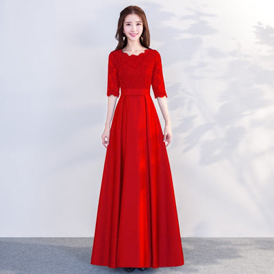 Vestido Largo Elegante de Manga Larga Negro para Eventos Corporativos - Image 20