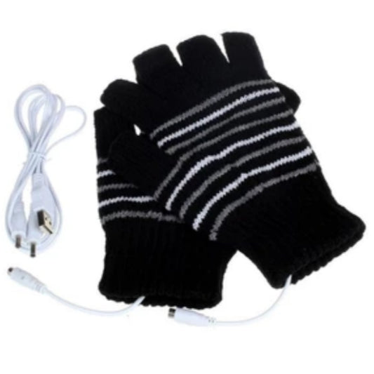 Guantes Térmicos USB con Pantalla Táctil y Agarre Antideslizante