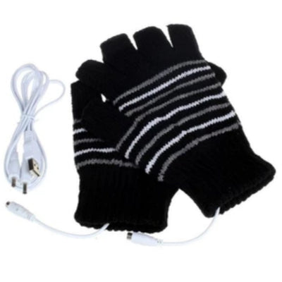 Guantes Térmicos USB con Pantalla Táctil y Agarre Antideslizante