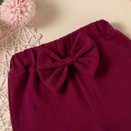 Conjunto de Tres Piezas Otoñal para Niña con Estampado de Letras - Image 18