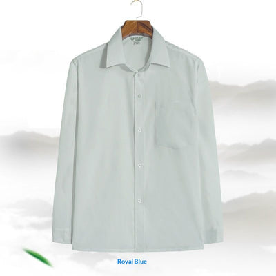Camisa Casual Suelta de Manga Larga para Hombre - Image 9