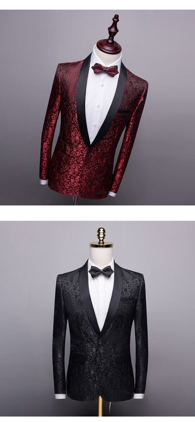 Blazer Floral Slim Fit para Hombre - Diseño Moderno y Elegante - Image 16