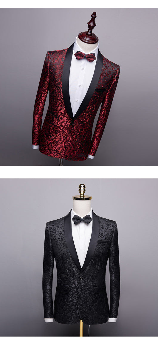 Blazer Floral Slim Fit para Hombre - Diseño Moderno y Elegante - Image 16