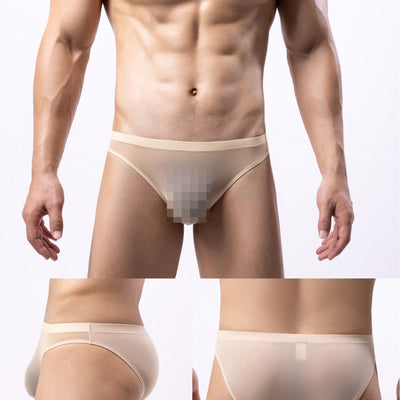 Calzoncillos Transparentes Cintura Baja Seda de Hielo para Hombre - Image 2