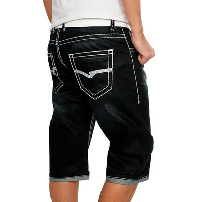 Pantalones de Mezclilla Casual para Hombre con Bolsillos Funcionales - Estilo Europeo y Americano - Image 11