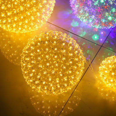 Lámpara Festón Ornamental LED de Gran Esfera para Exterior - Image 4
