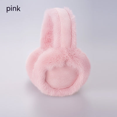 Orejeras Plegables de Felpa para Mujer - Abrigo Otoño e Invierno - Image 9