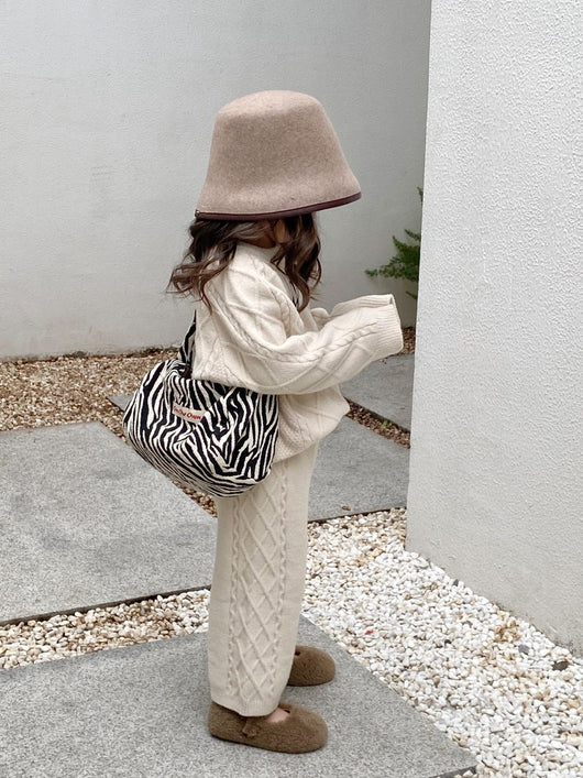 Conjunto Térmico Casual para Niña - Suéter y Leggings - Image 2