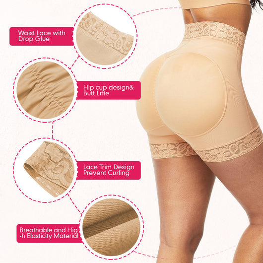 Pantalón Boxer Modelador de Cintura Alta con Control Abdominal - Image 4