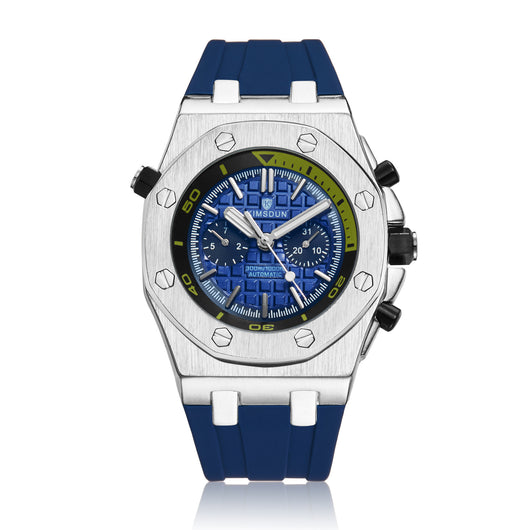Reloj Deportivo para Hombre Automático Resistente al Agua con Correa de Silicona - Image 10
