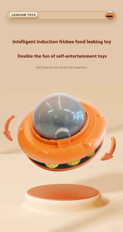 Comedero Interactivo UFO para Gatos - Juguete Educativo y Puzzle 2 en 1 - Image 9