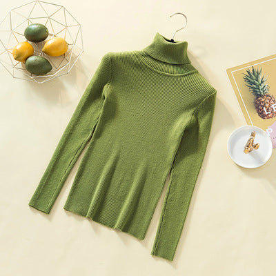 Suéter Cuello Alto Mujer Tejido Térmico Invierno - Image 25