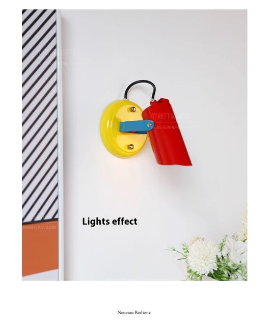 Lámpara de Pared Bauhaus con Acento Oriental Retro - Image 19