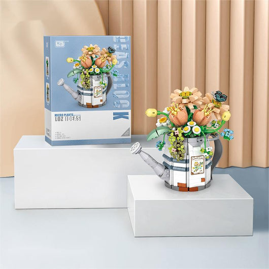 Bloques de Construcción Ramo de Flores - Puzzle Infantil Armable - Image 4
