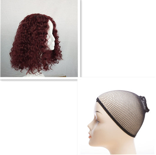 Peluca Rizada Corta Premium - Image 6