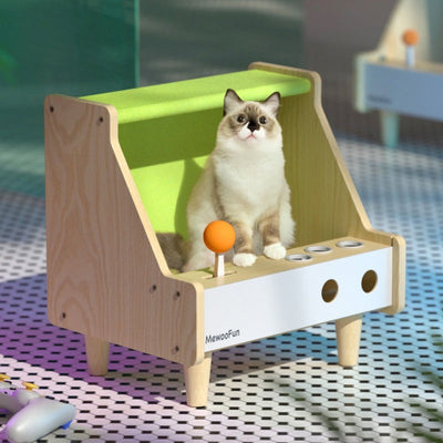 Casa Rascador Felino Cerrada Todo Clima - Refugio Amplio para Gatos