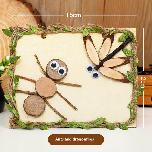Kit de Arte Ramas Naturales - Pintura Artesanal en Madera para Día del Árbol - Image 9