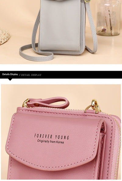 Billetera Crossbody Vertical para Teléfono - Diseño Minimalista y Funcional - Image 26
