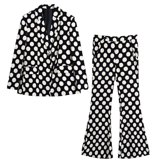 Blazer Suelto Elegante de Botón Único Largo Medio para Mujer