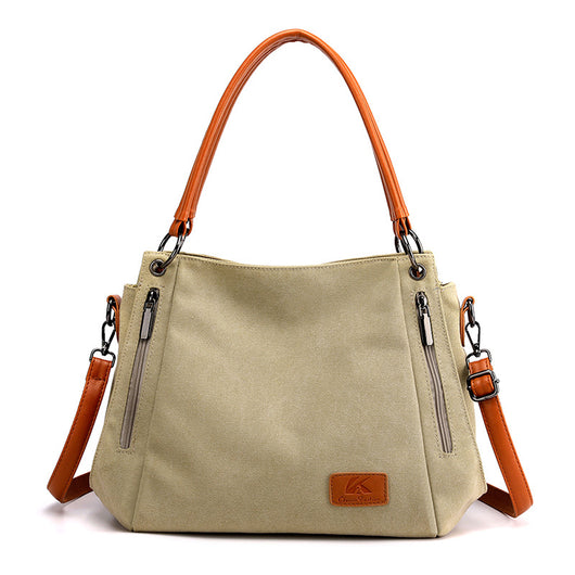 Bolsa de Lona Retro para Mujer - Bolso Grande Estilo Literatura y Arte - Image 7