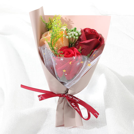 Ramo de Rosas Jabón Simulado 520 - Regalo Romántico para San Valentín - Image 11