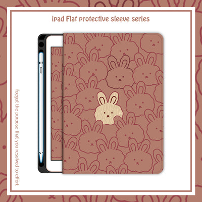 Funda de Silicona para Computadora Conejo Adorable - Image 11