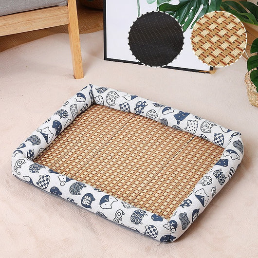 Cama Fresca de Lino para Perros - Nido Transpirable para Verano - Image 12