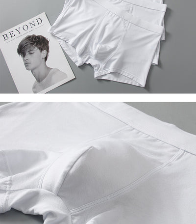 Bóxer Blanco Juvenil para Hombre de Algodón Cómodo - Image 11