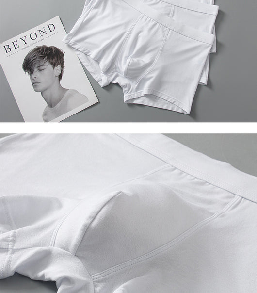 Bóxer Blanco Juvenil para Hombre de Algodón Cómodo - Image 11
