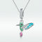 Abalorios de Plata Esterlina Pájaro Curruca Verde - Accesorios de Plata