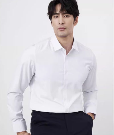 Camisa Ejecutiva Vino para Hombre - Corte Moderno y Sofisticado - Image 10