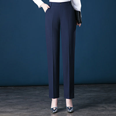 Pantalón de Talle Alto Recto Casual para Mujer - Image 19