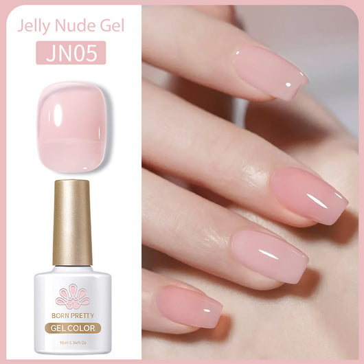 Esmalte de Uñas Gel UV Transparente Efecto Gelatina Fotocurable - Image 10