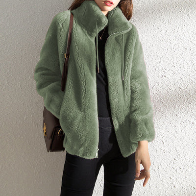 Cardigan Elegante de Fleece con Cierre - Image 11