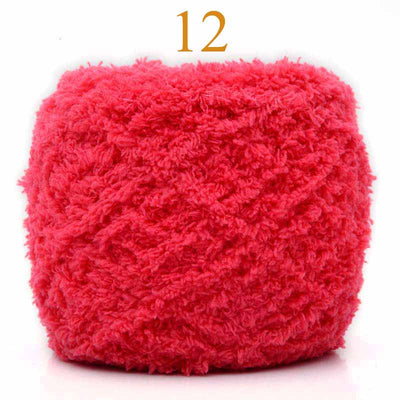 Bufanda de Cachemira Coral Tejida a Mano - Hilo de 3 Hebras con Orilla Delicada - Image 15