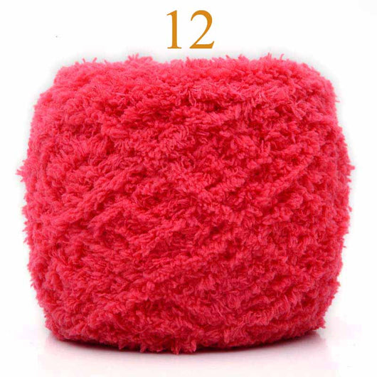 Bufanda de Cachemira Coral Tejida a Mano - Hilo de 3 Hebras con Orilla Delicada - Image 15