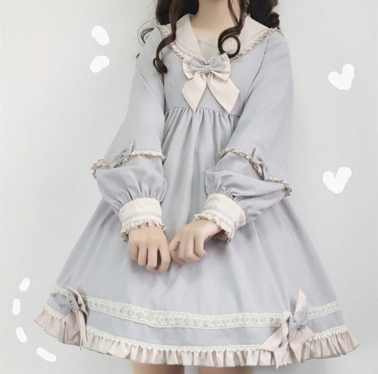 Traje Marinero Luna Completo Estilo Lolita - Image 12