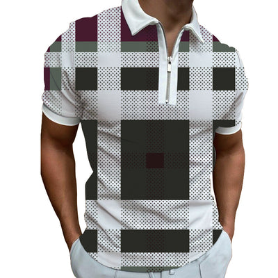 Camiseta Suelta Estampada de Manga Corta para Hombre - Image 10
