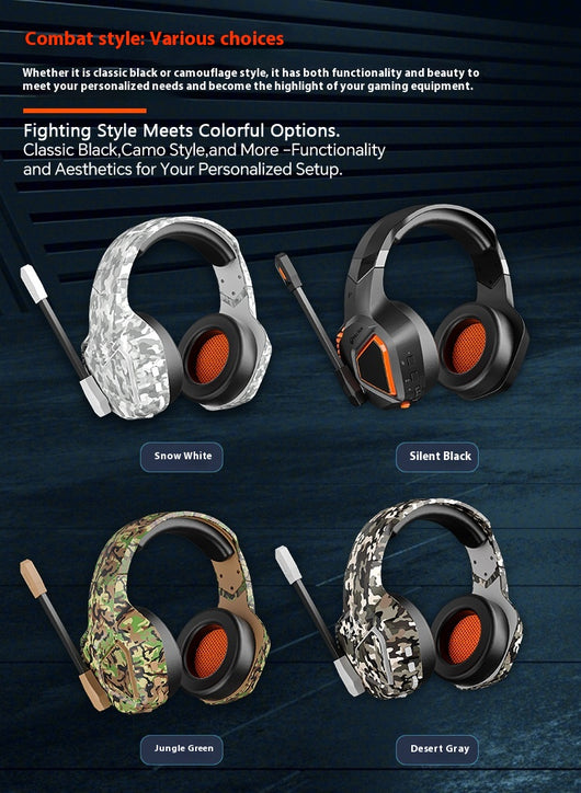Audífonos Gaming Bluetooth con Cancelación de Ruido y Micrófono Giratorio - Image 9