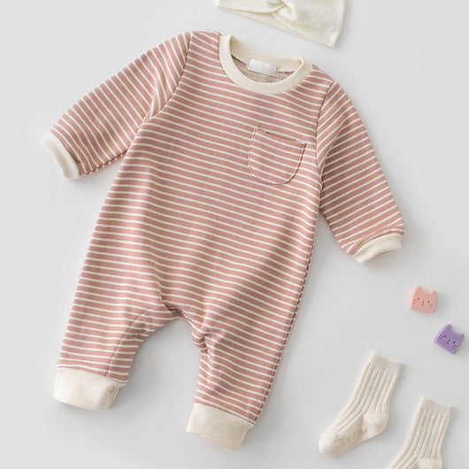 Pijama Enterizo a Rayas para Bebés Niño y Niña - Image 12