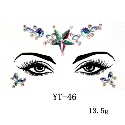Cristales Adhesivos para Cara - Kit DIY de Diamantes y Brillos Acrílicos - Image 22