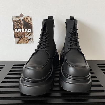 Botas Martin de Plataforma con Aumento de 7CM - Estilo Casual Elevado - Image 4
