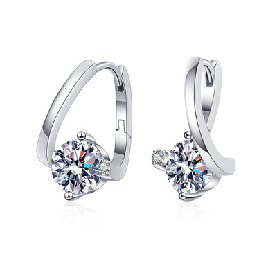 Aretes de Moissanita en Plata 925 - Lujo Asequible - Image 5