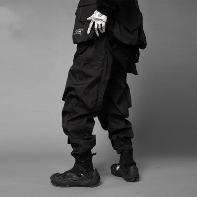Pantalones Cargo Funcionales Holgados con Bolsillos Grandes para Hombre - Image 3